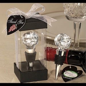 Crystal Ball Bottle Stopper